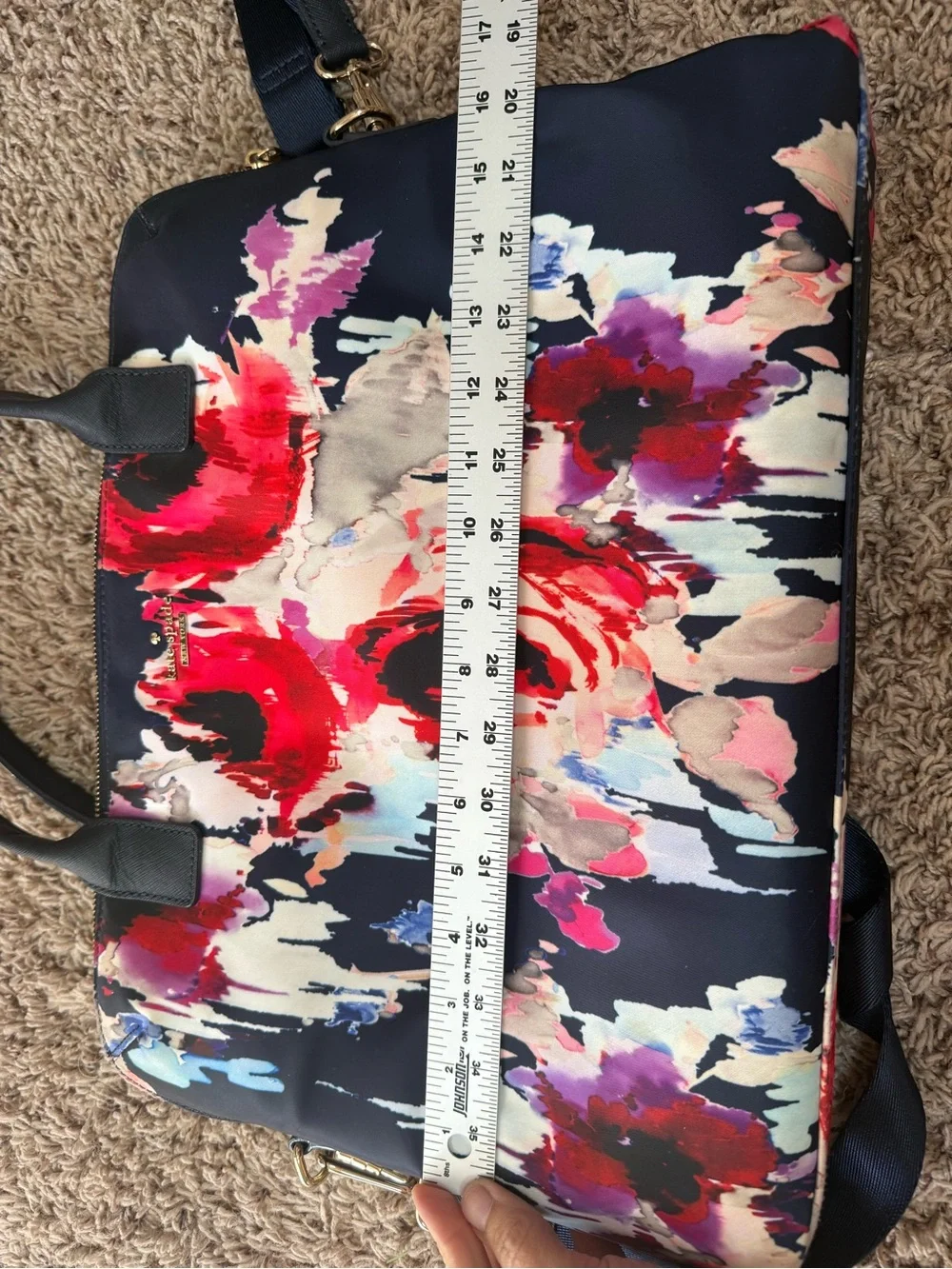 🌸 STUNNING KATE SPADE BLURRY/HAZY FLORAL 2piece MATCHED SET 🌸EUC
